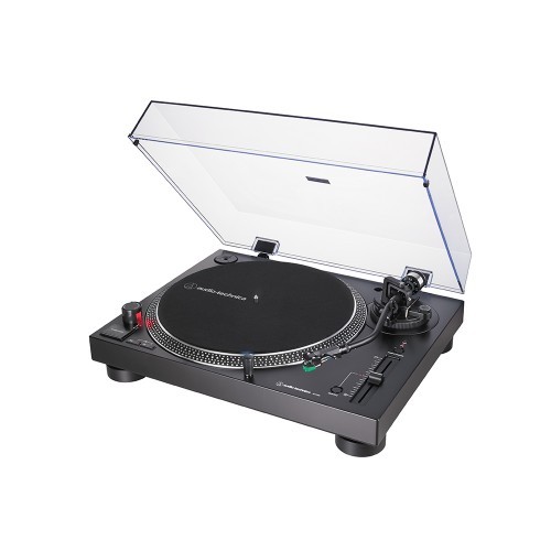 Audio Technica AT-LP120X Direktangetriebener Plattenspieler (Analog & USB) schwarz