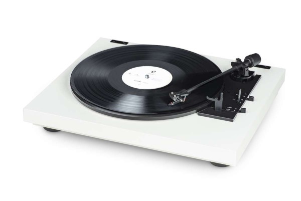 Pro-Ject A1 Vollautomatischer Plattenspieler weiß Limited