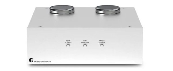 Pro-Ject MC Step Up Box DS3 B Premium Step-up Transformator Silber