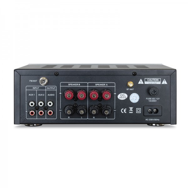 Dynavox Stereo Kompakt-Verstärker VT-80 MK Silber