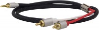 Dynavox 207385 Stereo-Kabel Klinkenstecker 3.5 mm auf 2 x Cinchstecker 3 Meter Dynavox 207385 Stereo-Kabel Klinkenstecker 3.5 mm auf 2 x Cinchstecker 3 Meter