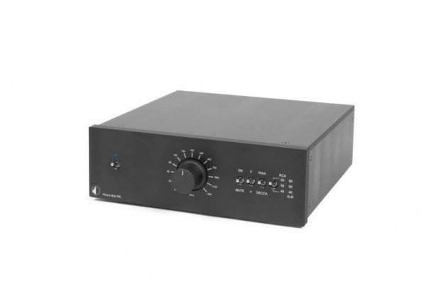 Phono Box RS Highend Phono Vorverstärker von Pro-Ject schwarz