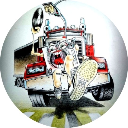 Slipmat Fearful Turntable