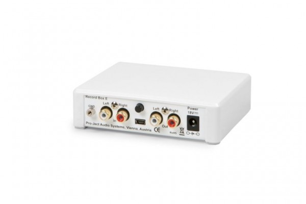 Record Box E Phonovorverstärker mit A/D Wandler und USB-Anschluss von Pro-Ject schwarz
